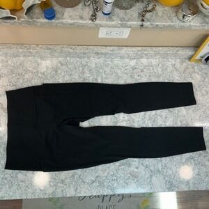 Athleta Leggings Salutation Stash Tight Medium Black High Rise Pockets 599749-00